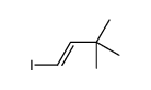1-iodo-3,3-dimethylbut-1-ene Structure