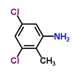 3,5-Dichloro-2-methylaniline Structure