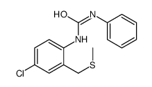 1-[4-chloro-2-(methylsulfanylmethyl)phenyl]-3-phenylurea Structure