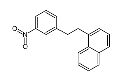 1-[2-(3-nitrophenyl)ethyl]naphthalene结构式