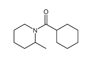 1-(Cyclohexylcarbonyl)-2-methylpiperidine Structure