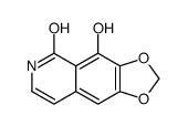 4-hydroxy-6H-[1,3]dioxolo[4,5-g]isoquinolin-5-one Structure