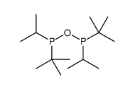 tert-butyl-[tert-butyl(propan-2-yl)phosphanyl]oxy-propan-2-ylphosphane结构式