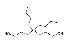 Bis-[3-hydroxy-propyl]-di-n-butyl-zinn结构式