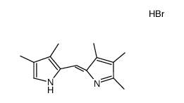 3,3',4,4',5-pentamethyldipyrrolylmethene hydrobromide结构式