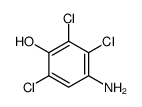 4-amino-2,3,6-trichlorophenol结构式