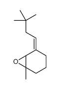 2-(3,3-dimethylbutylidene)-6-methyl-7-oxabicyclo[4.1.0]heptane Structure