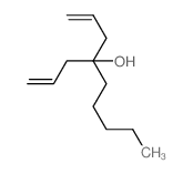 4-prop-2-enylnon-1-en-4-ol结构式