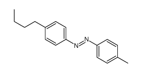 (4-butylphenyl)-(4-methylphenyl)diazene Structure