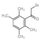 Ethanone,2-bromo-1-(2,3,5,6-tetramethylphenyl)- Structure