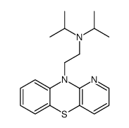 10-(2-Diisopropylaminoethyl)-10H-pyrido[3,2-b][1,4]benzothiazine Structure