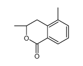 (3R)-3,5-dimethyl-3,4-dihydroisochromen-1-one Structure