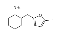 2-[(5-methylfuran-2-yl)methyl]cyclohexan-1-amine Structure