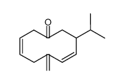 (3Z,7Z)-9-isopropyl-6-methylidenecyclodeca-3,7-dien-1-one Structure