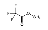 Silyl trifluoroacetate Structure