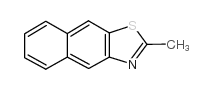 2-methyl-beta-naphthothiazole structure