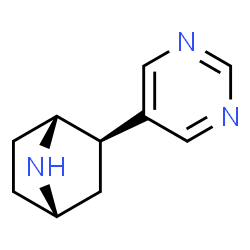 7-Azabicyclo[2.2.1]heptane,2-(5-pyrimidinyl)-,(1R,2R,4S)-rel-(9CI)结构式