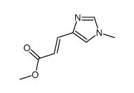 methyl 3-(1-methylimidazol-4-yl)prop-2-enoate Structure