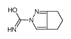 2(4H)-Cyclopentapyrazolecarboxamide,5,6-dihydro-(9CI) Structure