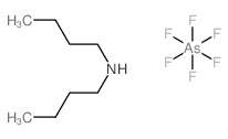 dibutylazanium,hexafluoroarsenic(1-) Structure