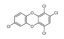 1,2,4,7-Tetrachlorodibenzo[1,4]dioxin Structure