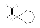 8-chloro-8-(1,2,2-trichloroethenyl)bicyclo[5.1.0]octane Structure