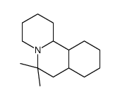 1,3,4,6,7,7a,8,9,10,11,11a,11b-Dodecahydro-6,6-dimethyl-2H-benzo[a]quinolizine structure