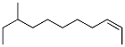 (Z)-9-Methyl-2-undecene Structure