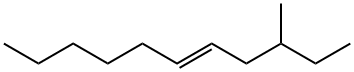 (E)-3-Methyl-5-undecene Structure