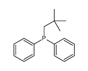 2,2-dimethylpropyl(diphenyl)phosphane结构式