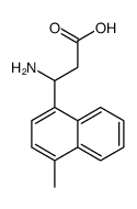 3-AMINO-3-(4-METHYL-NAPHTHALEN-1-YL)-PROPIONIC ACID picture