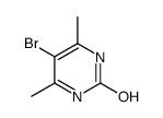 5-Bromo-4,6-dimethylpyrimidin-2(1H)-one Structure