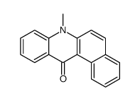 7-methylbenzo[a]acridin-12-one结构式