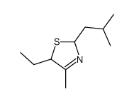 (Z+E)-5-ethyl-4-methyl-2-(2-methyl propyl) thiazoline picture