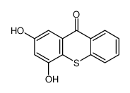 2,4-dihydroxythioxanthen-9-one结构式