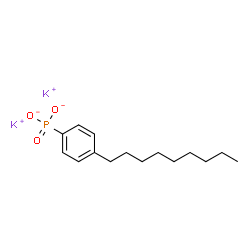 potassium (4-nonylphenyl) phosphonate结构式