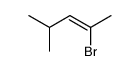 (Z)-2-Brom-4-methyl-2-penten Structure