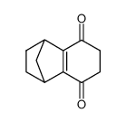 1,2,3,4,6,7-hexahydro-1,4-methanonaphthalene-5,8-dione结构式