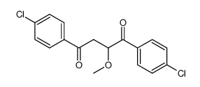 1,4-bis-(4-chloro-phenyl)-2-methoxy-butane-1,4-dione Structure