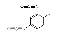 Benzene, 2,4-diisocyanato-1-methyl Structure