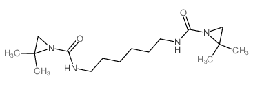 1-Aziridinecarboxamide,N,N'-1,6-hexanediylbis[2,2-dimethyl- Structure