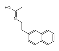 N-(2-(萘-6-基)乙基)乙酰胺结构式