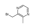 2-(Bromomethyl)-3-methylpyrazine结构式