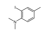 Benzenamine, 2-iodo-N,N,4-trimethyl结构式