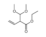 ethyl 2-(dimethoxymethyl)but-3-enoate结构式