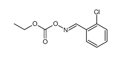 2-chloro-benzaldehyde-(O-ethoxycarbonyl-seqtrans-oxime ) Structure