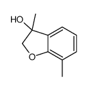 3,7-dimethyl-2H-1-benzofuran-3-ol结构式