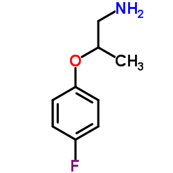 2-(4-FLUOROPHENOXY)PROPYLAMINE结构式