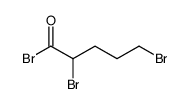 Pentanoyl bromide, 2,5-dibromo Structure