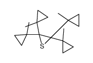 2,2,3,3-tetrakis(1-methylcyclopropyl)thiirane结构式